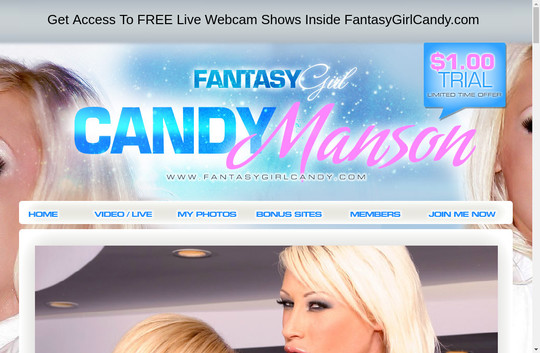 Fantasy Girl Candy Manson