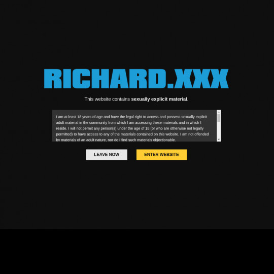 richard xxx