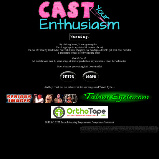 cast your enthusiasm