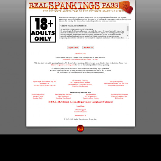 real spankings pass