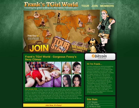 franks t-girl world franks-tgirlworld.com