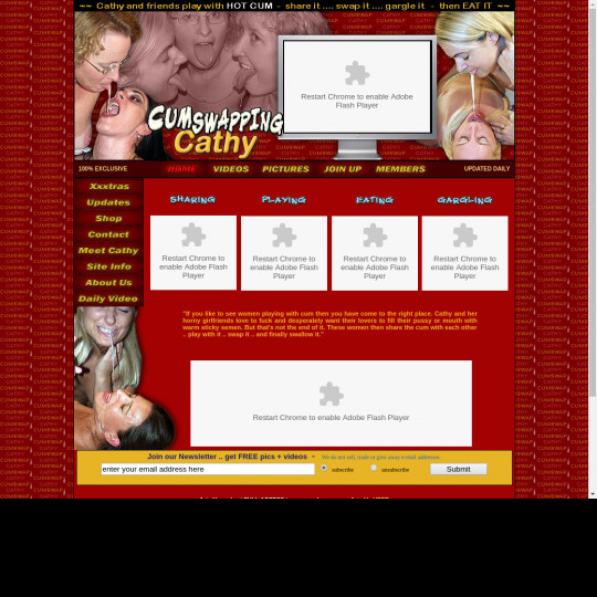 cum swapping cathy