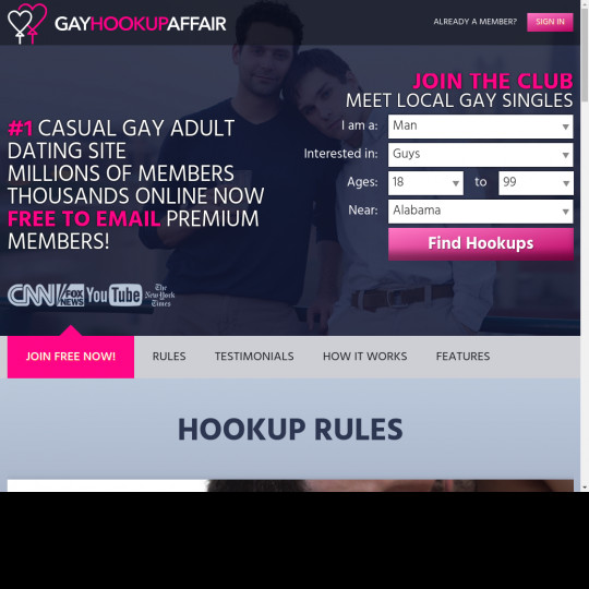 gay hookup affair