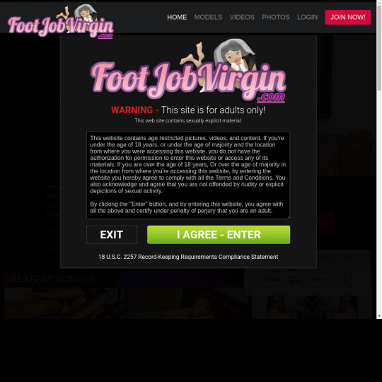 foot job virgin