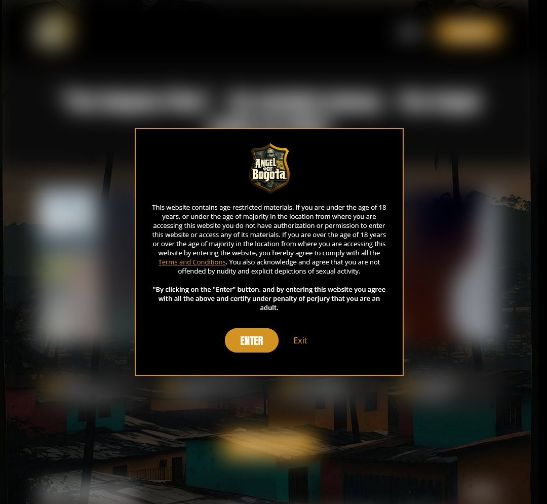 angel of bogota login