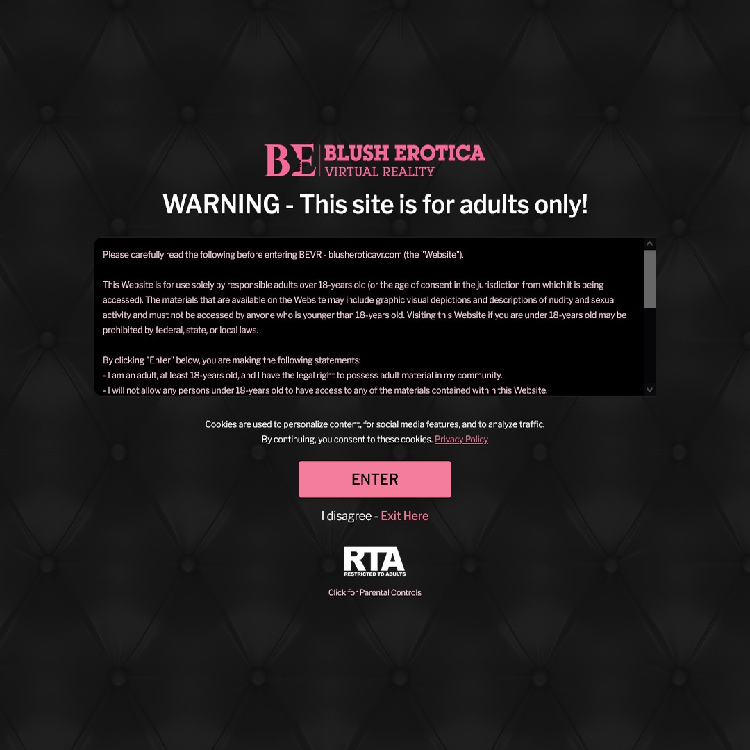 blush erotica vr login