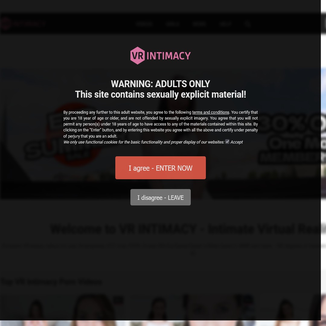 vr intimacy login