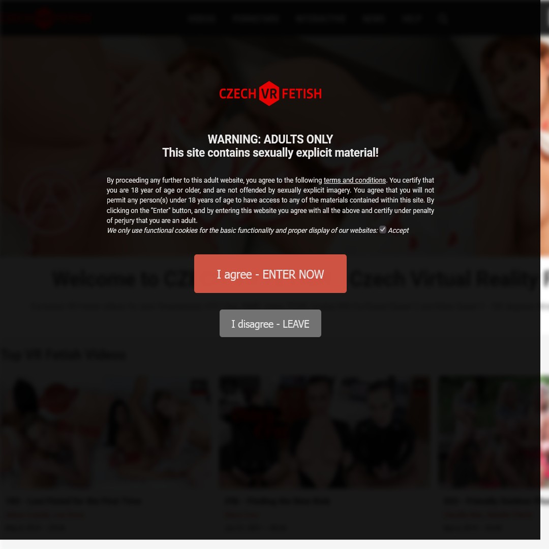czech vr fetish login